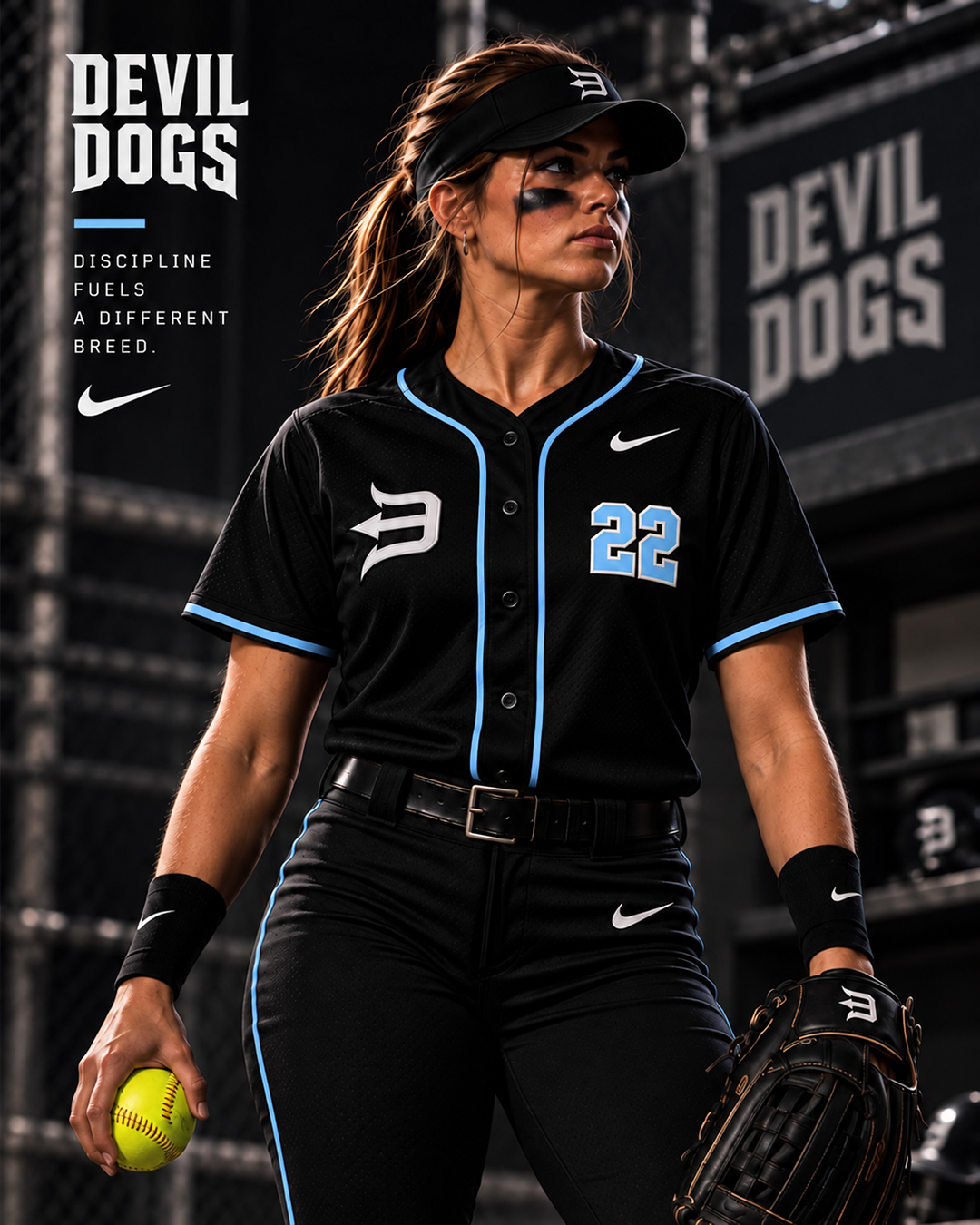 Devil Dogs softball photo